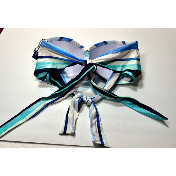 Sonnet Shores NWT size 10 bikini swim top bandeau - Picture 6 of 8